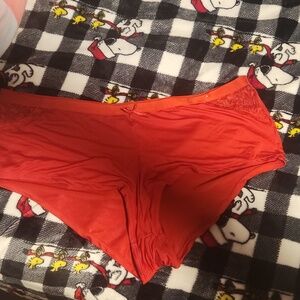 Red panties
